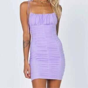 Princess Polly women’s mini dress size 4 purple‎ bodycon